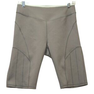 Free People Movement Womens M Step Up‎ Bike Shorts Gray Athleisure Performance